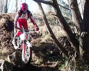 West Melton Classic Trials Keith Brown. Montesa